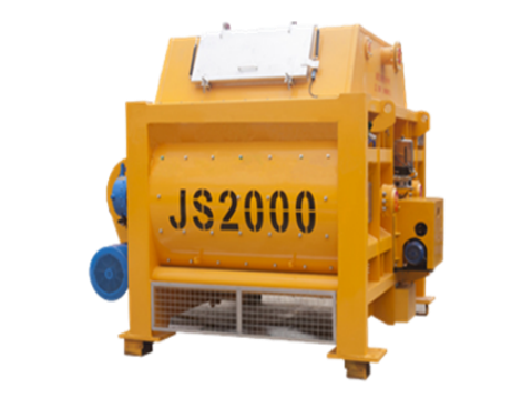 JS2000双卧轴强制式混凝土搅拌机