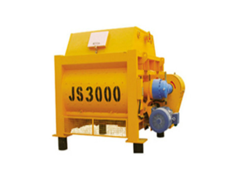 JS3000双卧轴强制式混凝土搅拌机